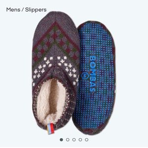 Bombas men’s Gripper Slipper (Sherpa lined)